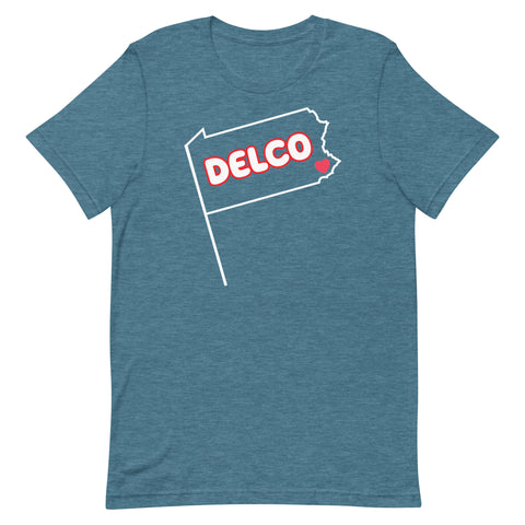 DELCO MAP Unisex t-shirt